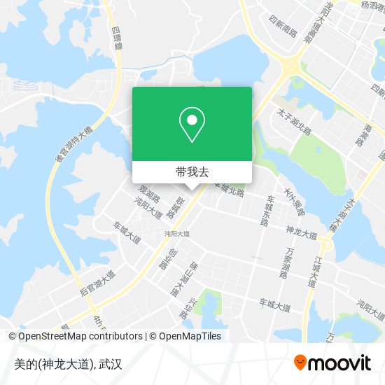 美的(神龙大道)地图