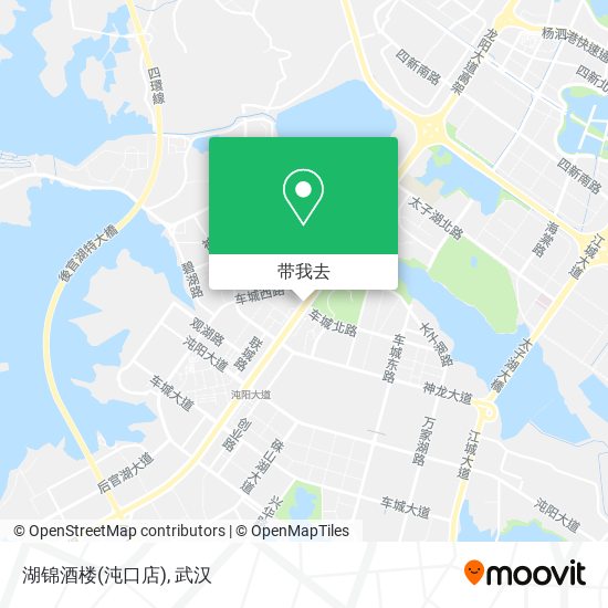 湖锦酒楼(沌口店)地图