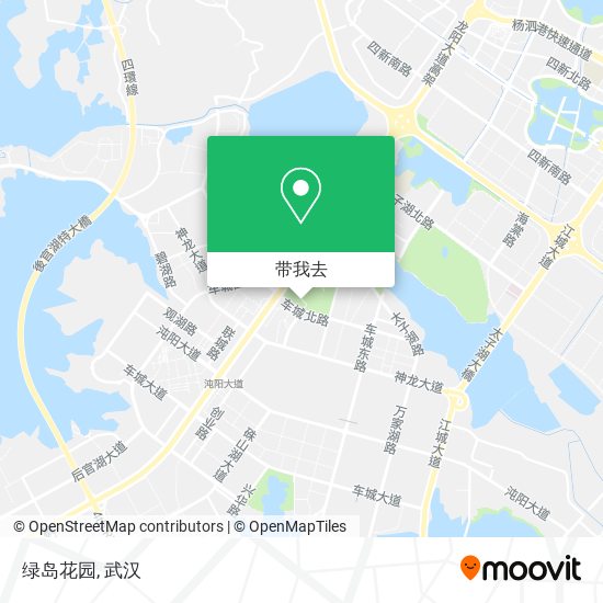绿岛花园地图
