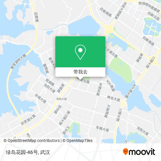 绿岛花园-46号地图