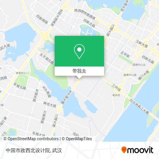 中国市政西北设计院地图