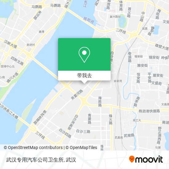 武汉专用汽车公司卫生所地图