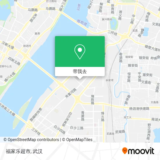 福家乐超市地图