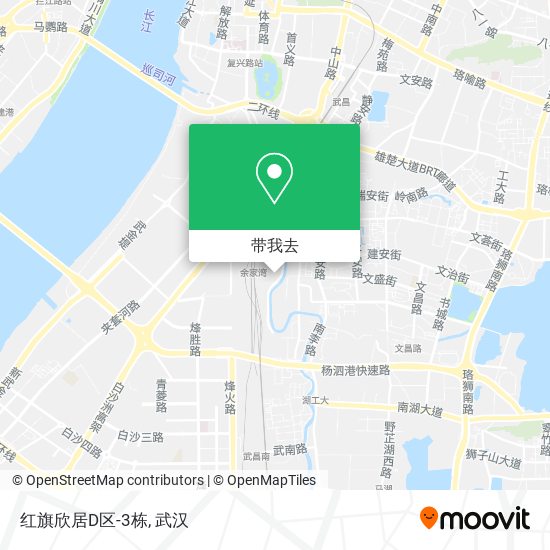 红旗欣居D区-3栋地图