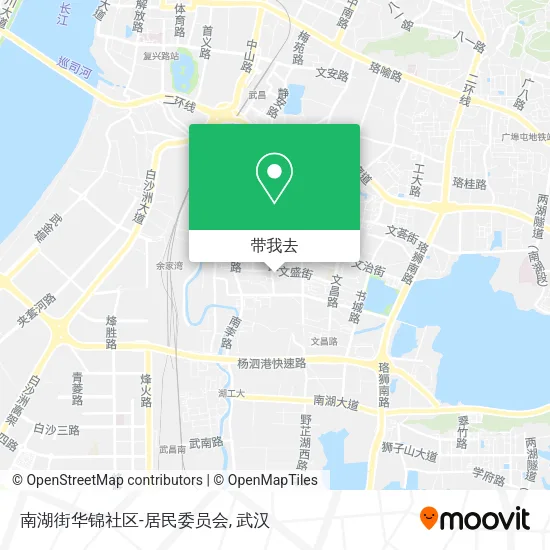 南湖街华锦社区-居民委员会地图