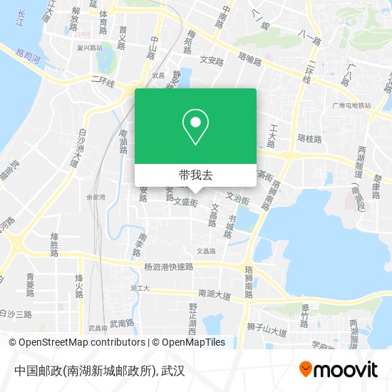中国邮政(南湖新城邮政所)地图