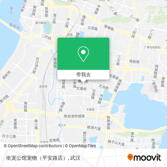 依宠公馆宠物（平安路店）地图
