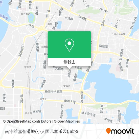 南湖维嘉佰港城(小人国儿童乐园)地图
