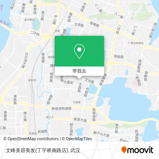 文峰美容美发(丁字桥南路店)地图