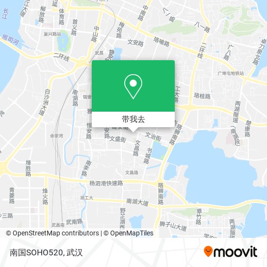 南国SOHO520地图