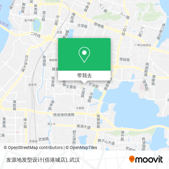 发源地发型设计(佰港城店)地图