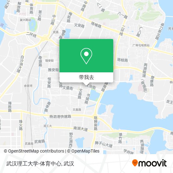 武汉理工大学-体育中心地图