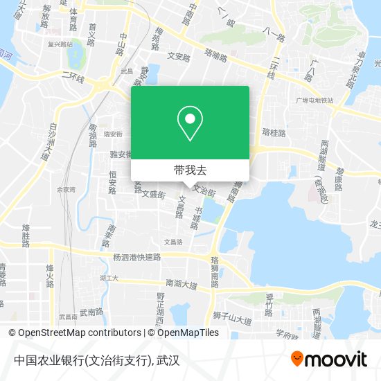 中国农业银行(文治街支行)地图