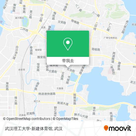 武汉理工大学-新建体育馆地图