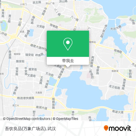 吾饮良品(万象广场店)地图