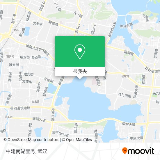 中建南湖壹号地图