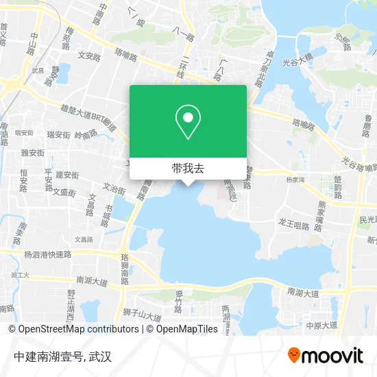 中建南湖壹号地图