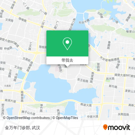 金万年门诊部地图