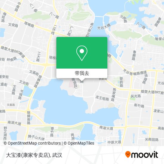 大宝漆(康家专卖店)地图