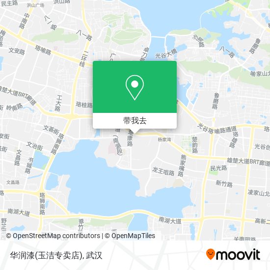 华润漆(玉洁专卖店)地图