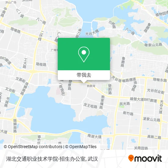 湖北交通职业技术学院-招生办公室地图