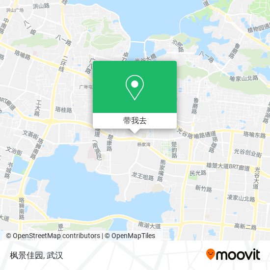 枫景佳园地图