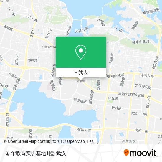 新华教育实训基地1幢地图