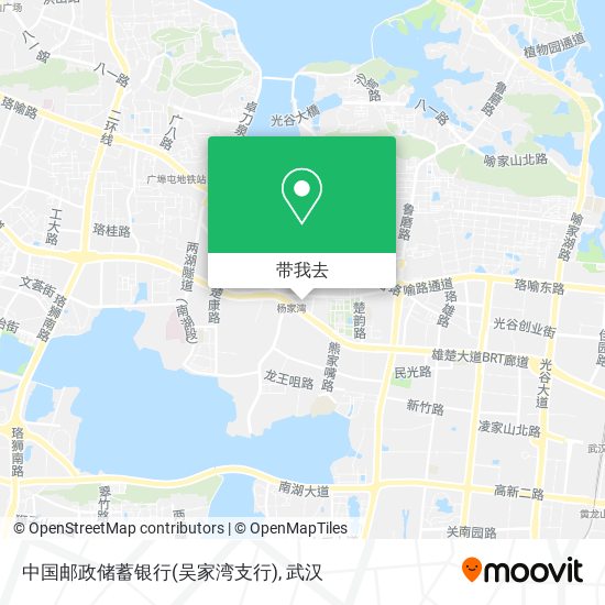 中国邮政储蓄银行(吴家湾支行)地图
