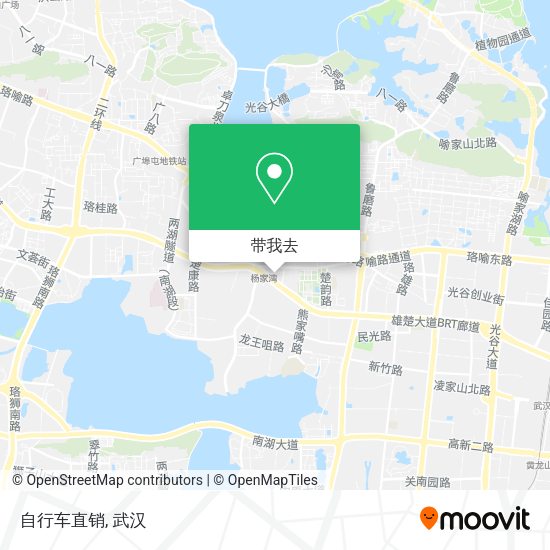 自行车直销地图