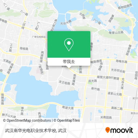 武汉南华光电职业技术学校地图