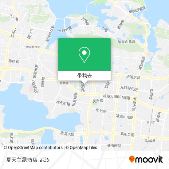 夏天主题酒店地图