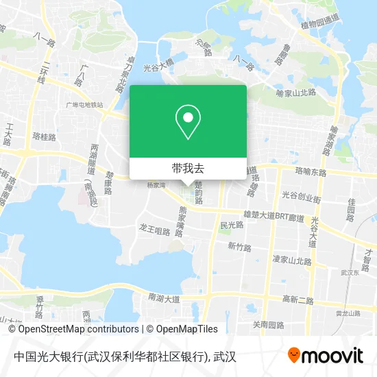 中国光大银行(武汉保利华都社区银行)地图
