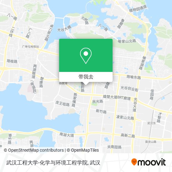 武汉工程大学-化学与环境工程学院地图