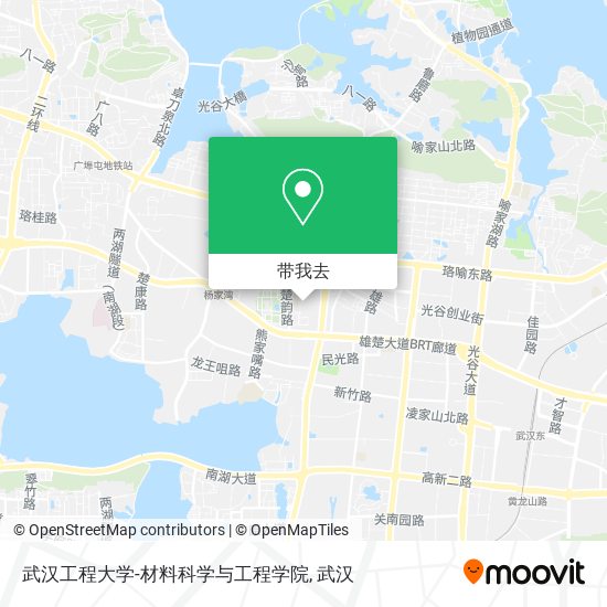 武汉工程大学-材料科学与工程学院地图