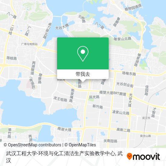 武汉工程大学-环境与化工清洁生产实验教学中心地图
