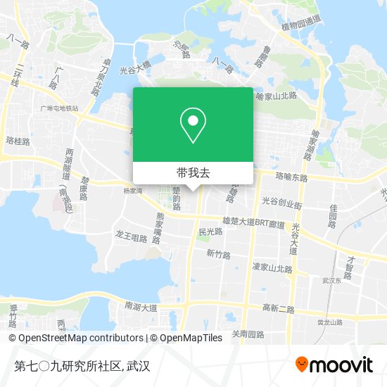 第七〇九研究所社区地图