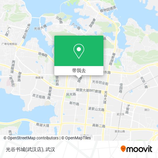 光谷书城(武汉店)地图