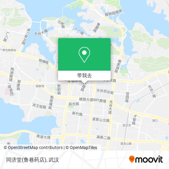 同济堂(鲁巷药店)地图