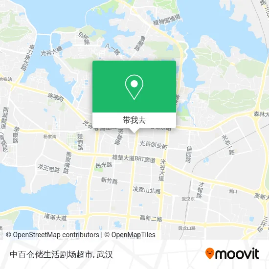 中百仓储生活剧场超市地图