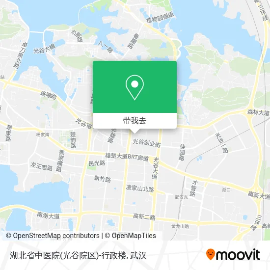 湖北省中医院(光谷院区)-行政楼地图