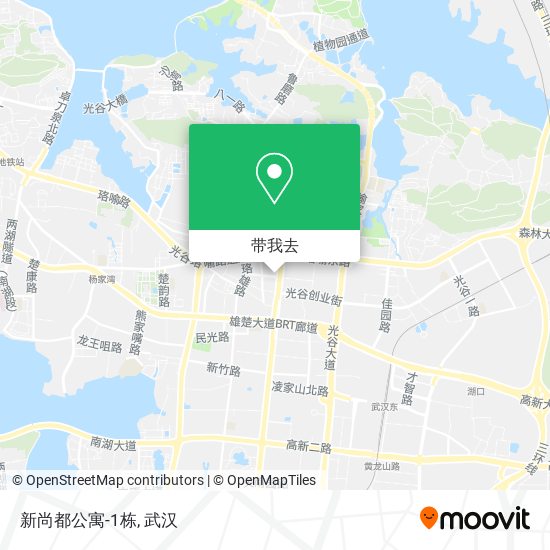 新尚都公寓-1栋地图