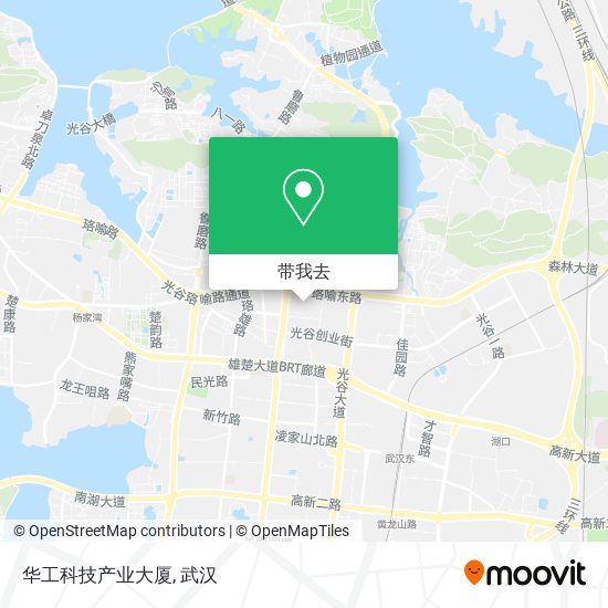华工科技产业大厦地图