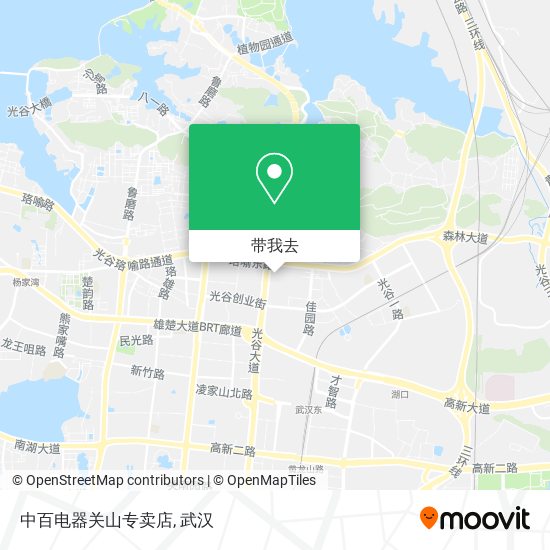 中百电器关山专卖店地图