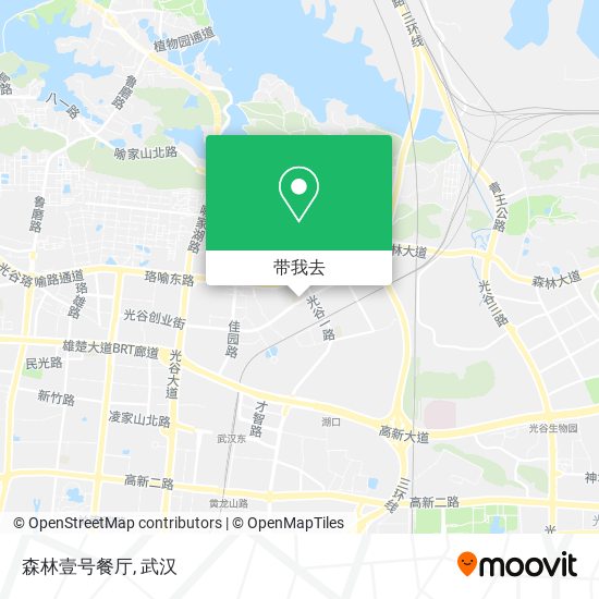 森林壹号餐厅地图