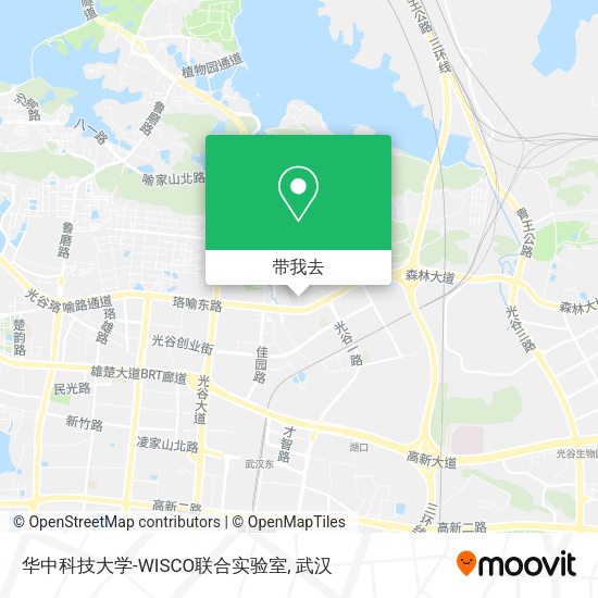 华中科技大学-WISCO联合实验室地图