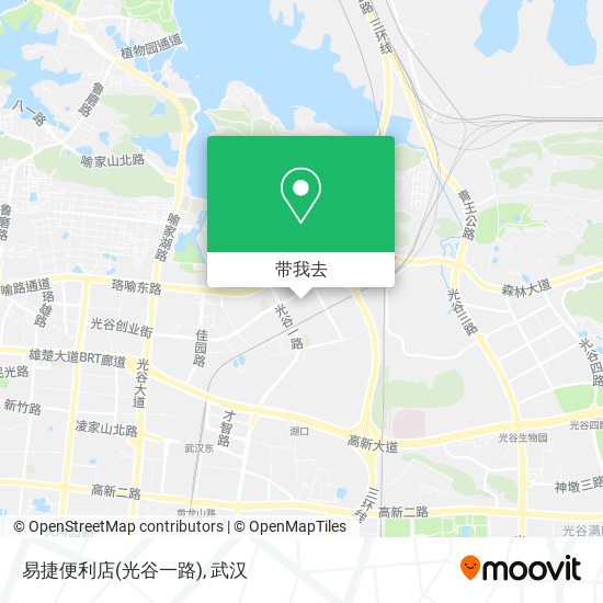 易捷便利店(光谷一路)地图