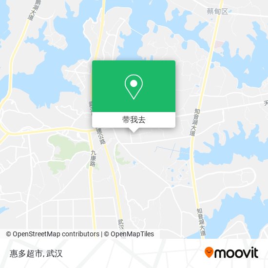 惠多超市地图