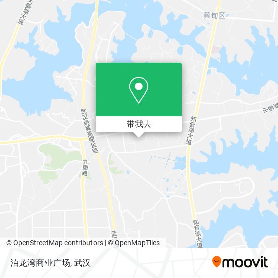 泊龙湾商业广场地图