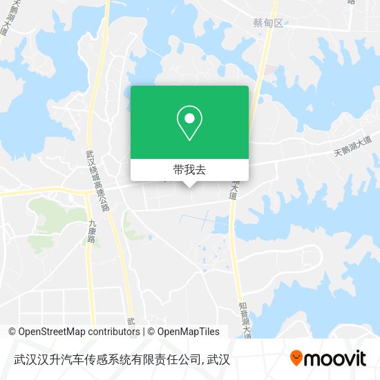 武汉汉升汽车传感系统有限责任公司地图