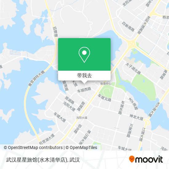 武汉星星旅馆(水木清华店)地图